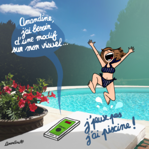 J'peux-pas-j'ai-piscine-work-Illustration-Drawingsandthings