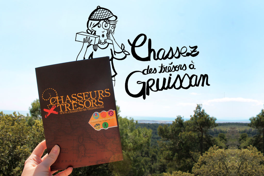 Chasseurs de trésors - Gruissan - Article de voyage by Drawingsandthings - Illustration