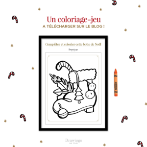 Un jeu-coloriage à télécharger sur Drawings and things