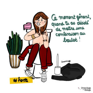 Porter une combinaison au travail - Illustration-by Drawingsandthings