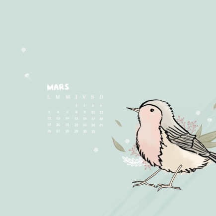 Printables et Wallpaper de Mars 2018 à télécharger sur Drawings and things