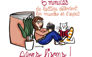 6 minutes de lecture : c'est bon pour la santé - Illustration-by-Drawingsandthings