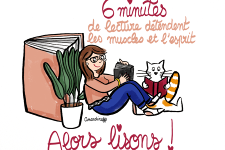 6 minutes de lecture : c'est bon pour la santé - Illustration-by-Drawingsandthings