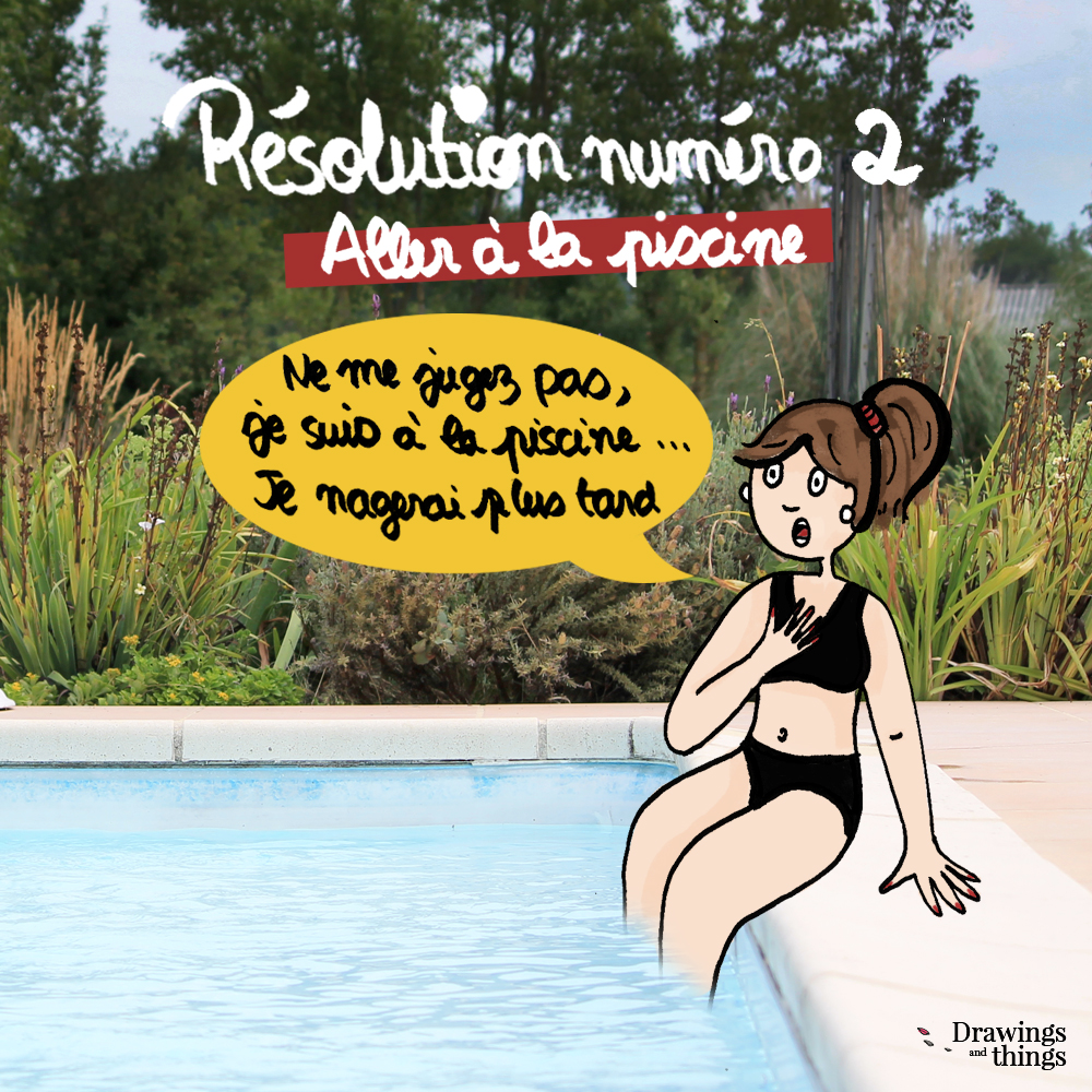 Résolutions-2019_Aller-a-la-piscine-Illustration-by-Drawingsandthings