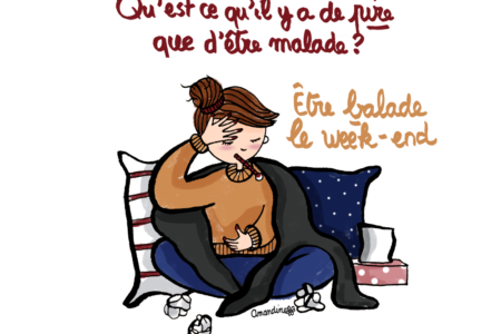 Qu'est ce qu'il y a de pire que d'être malade ? Etre malade le week-end - Illustration-by-Drawingsandthings