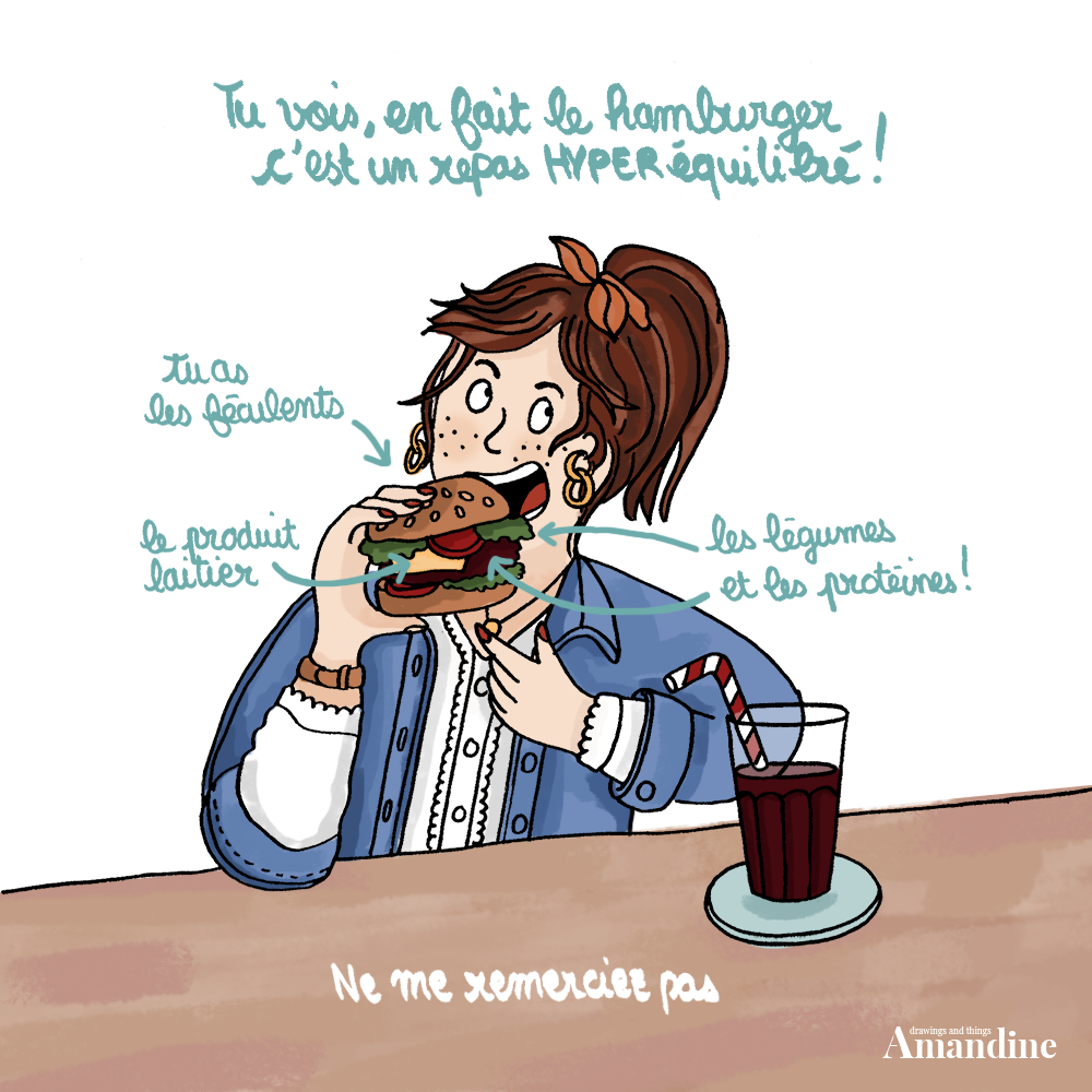 Journee-Hamburger-Equilibré-Illustration-by-Drawingsandthings