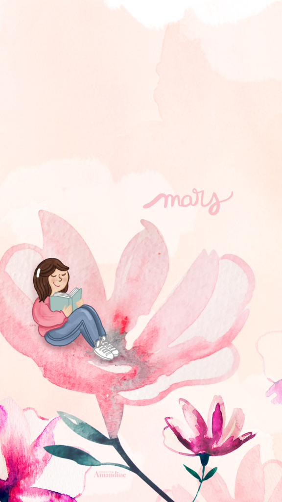 Drawingsandthings-Wallpaper-Mars-2022-Fond-magnolia