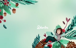 Drawingsandthings-Wallpaper-Decembre-2022 Fond d'écrans à télécharger librement sur le blog ! Si vous aimez l'hiver et Noël, il est fait pour vous
