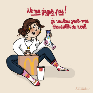 Chaussette-Noel-McDonalds-Illustration-by-Drawingsandthings