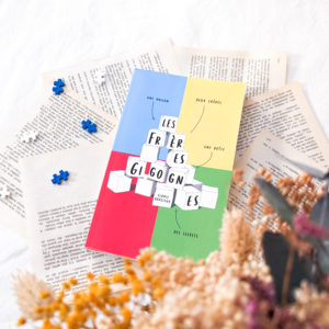 Couverture de Les frères Gigognes, un roman poignant et captivant pour jeunes adultes. L'image de ce livre évoque la fraternité et les défis auxquels les personnages sont confrontés.