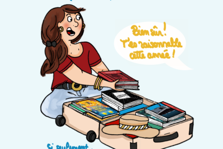 Découvrez ce que j'adore emmener en vacances : des tonnes de livres ! Et vous ?