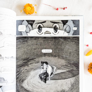 Drawingsandthings-Les-Vies-de-Charlie-Auteur-Kid-Toussaint-Aurélie-Guarino Découvrez une très belle histoire feel good autour de la vie et de la mort.