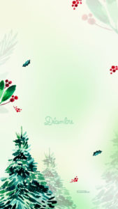 Téléchargez un fond d'écran gratuit pour votre téléphone avec des motifs de sapins Chargez ce fond d'écran HD et gratuit sur le thème de décembre et de Noël