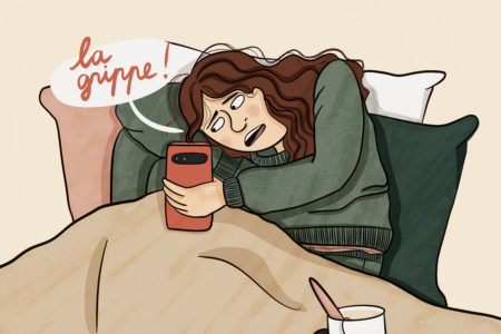 Aller au festival BD d'Angoulême, c'est aussi savoir ramener la grippe !