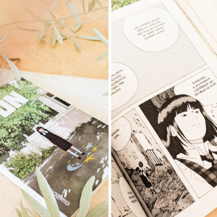 Couverture de Yon, une BD intrigante pleine de tension et de graphismes saisissants, prévue en 4 tomes