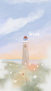 Téléphone : Plage douce et ciel pastel Les teintes pastel d’un soir au bord de l’eau… Cette aquarelle est une invitation à ralentir, à respirer, à rêver un peu plus loin. À glisser en fond d’écran pour prolonger l’évasion. 💭🌅