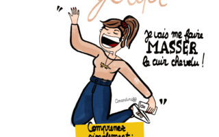 Coiffeur-Masser-cuir-chevelu_Illustration-by-Drawingsandthings