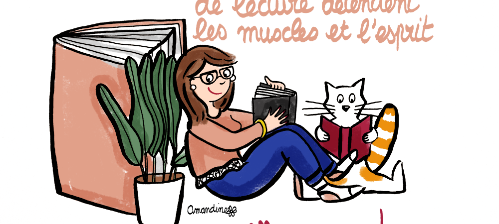 6 minutes de lecture : c'est bon pour la santé - Illustration-by-Drawingsandthings